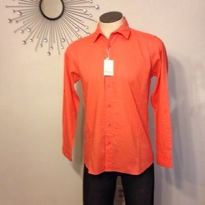 Platino Linen Blend Long Sleeve Shirt